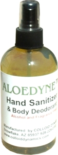 Aloedyne™ Hand Sanitizer and Body Deodorant