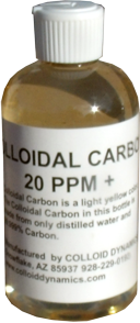 Colloidal Carbon the Building Block of Life