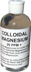 Colloidal Magnesium the Muscle Cramp Eliminator